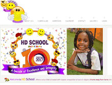 Tablet Screenshot of happydayspreschoolng.com